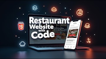 Build a Restaurant Website Using HTML, CSS & JavaScript 🍽️💻 | 1 Minute School