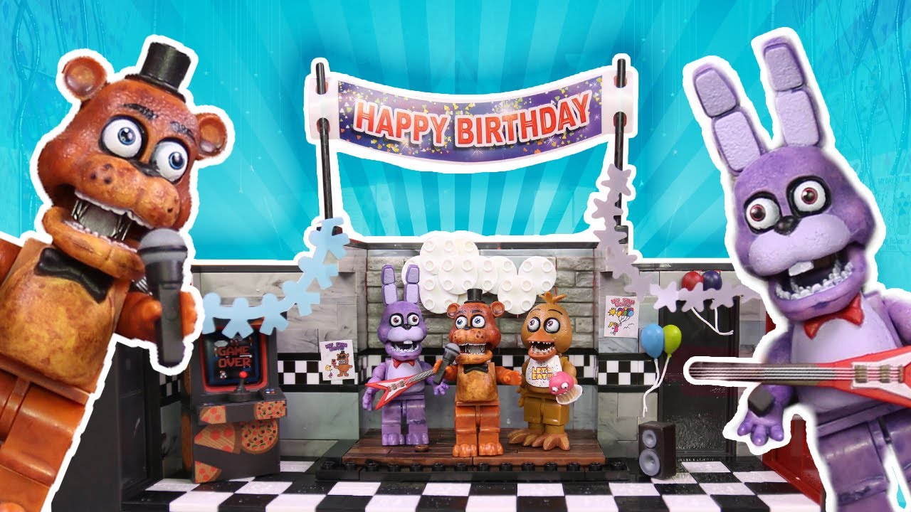 five nights at freddy's lego show stage