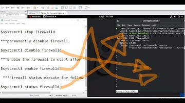 How to Firewalld Enable OR Disable on RHEL/CentOS