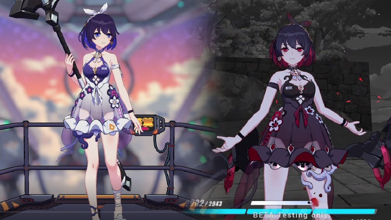 STYGIAN SEAFOAM (Seele Stygian Nymph Skin) - Honkai Beta 5.0 - YouTube