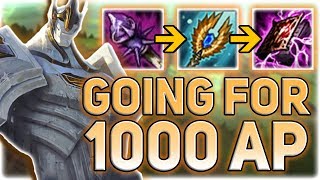 FULL AP GALIO IS SERIOUSLY HIDDEN OP!! 1000 AP GALIO CHALLENGE (MULTIPLE ONE SHOTS) - Patch 7.13