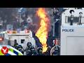 Sam Kiley reports live as Belfast rioters are hit with Water cannons