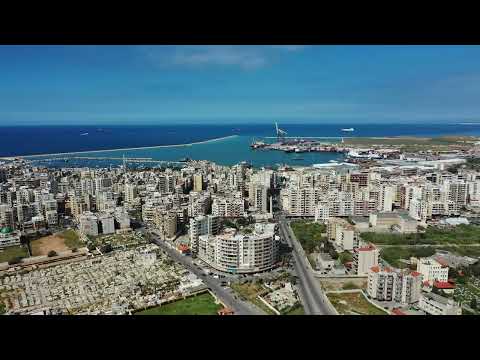Drone Over Tripoli, The Buildings, The Old Town. طائرة بدون طيار فوق طرابلس، المباني، البلدة القديمة