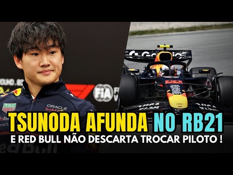 Lamentável! Tsunoda Afunda E Red Bull Não Descarta Trocar Piloto | Formula 1