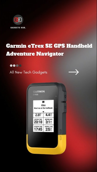 Garmin eTrex® SE  GPS portable de randonnée