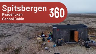 Kvadehuken Geopol Cabin | Spitsbergen 360° Expedition (2023)