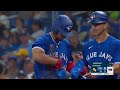 Jonatan Clase records his first hit as a Blue Jay!