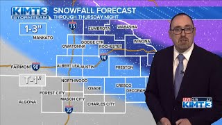 Meteorologist Travis Clark-Smith has details on Thursday's snow and what to expect