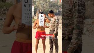#shortsviral Medical Test 6/6 👁️🏥Army #armylover #ravifauji