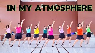 In My Atmosphere  Line Dance  Gudrun Schneiderde  October 2024  Demo By Bluma