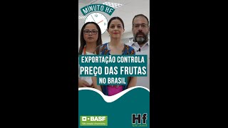 MINUTO HF: Exportações de frutas podem controlar preços no mercado interno em setembro