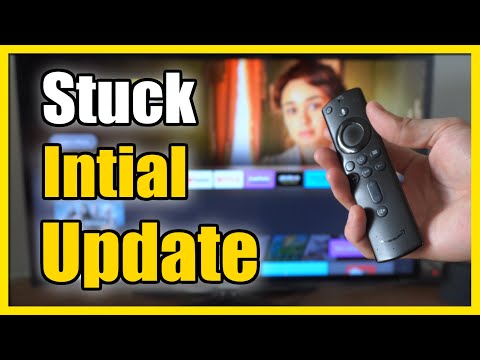 How to Fix Fire TV Stick Stuck on Initial Setup & Update (Logo Screen)