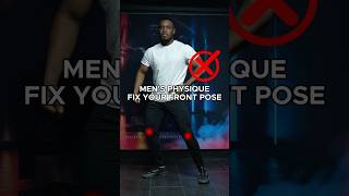 Men’s physique Fix your front pose