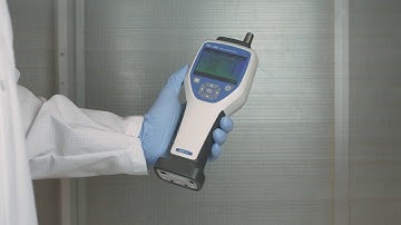 MET ONE HHPC+Air Particle Counter   Capturing Sample