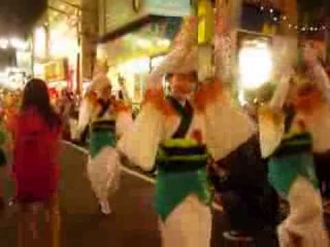 三軒茶屋　栄通り商店街の阿波おどり７