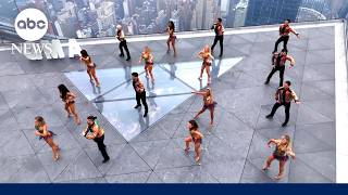 ‘Dancing With the Stars’ pro dancers perform in New York City