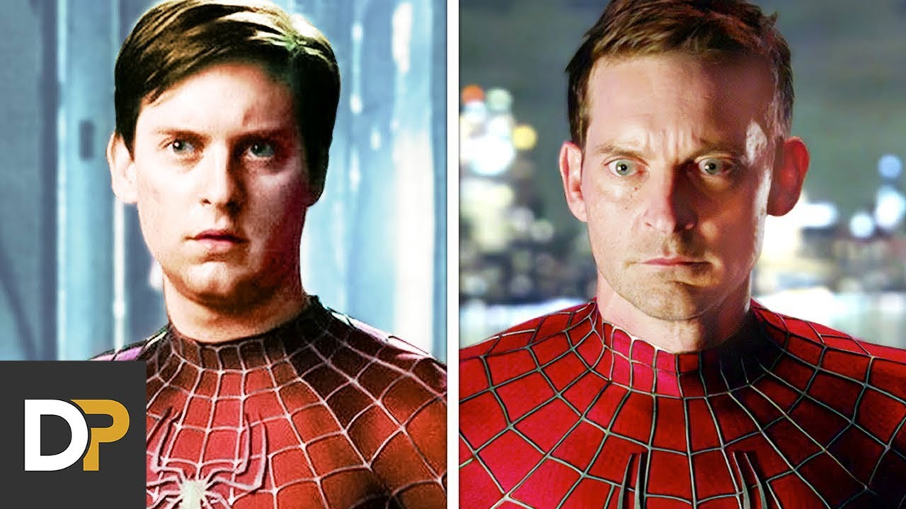 Personajes De Spider-Man Antes Y Después.