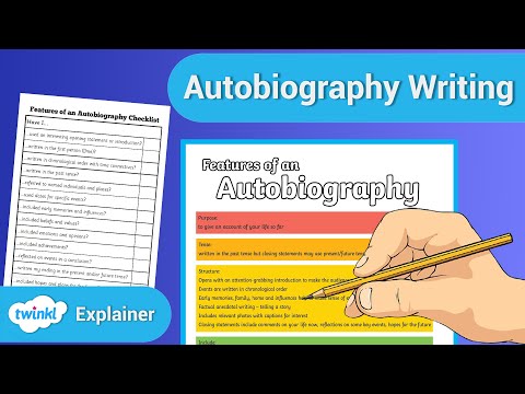 What Is Autobiography In Literature