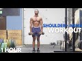 1 HOUR | Dumbbell Shoulder &amp; Arms Workout | Sculpt + Burn | No Machines Needed!