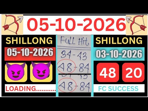 05/10/2026 Shillong Teer Common Number Today || Shillong Teer Target Number