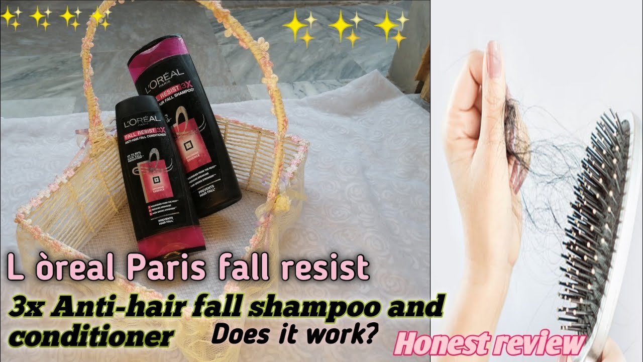 Buy LOreal Paris Fall Resist 3X Antidandruff Shampoo 175ml With 10  Extra And LOreal Paris Fall Resist 3X AntiHairfall Conditioner 175ml  With 10 Extra on Amazon  PaisaWapascom