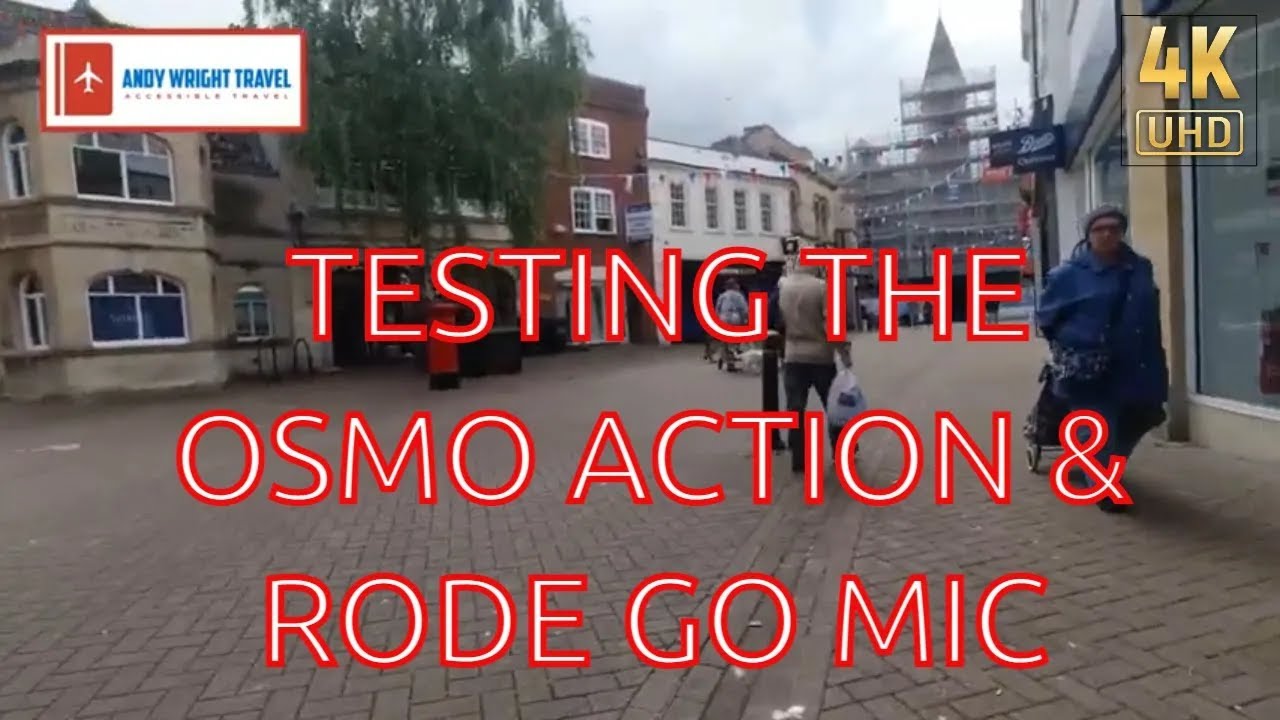 Testing DJI Osmo Action and Rode Go | Andy Wright UK Travel | Saturday Stroll