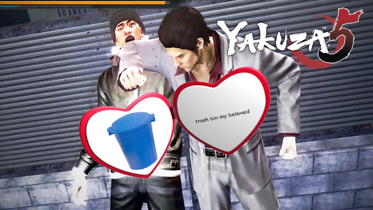 Yakuza 5 trash binkun my beloved YouTube