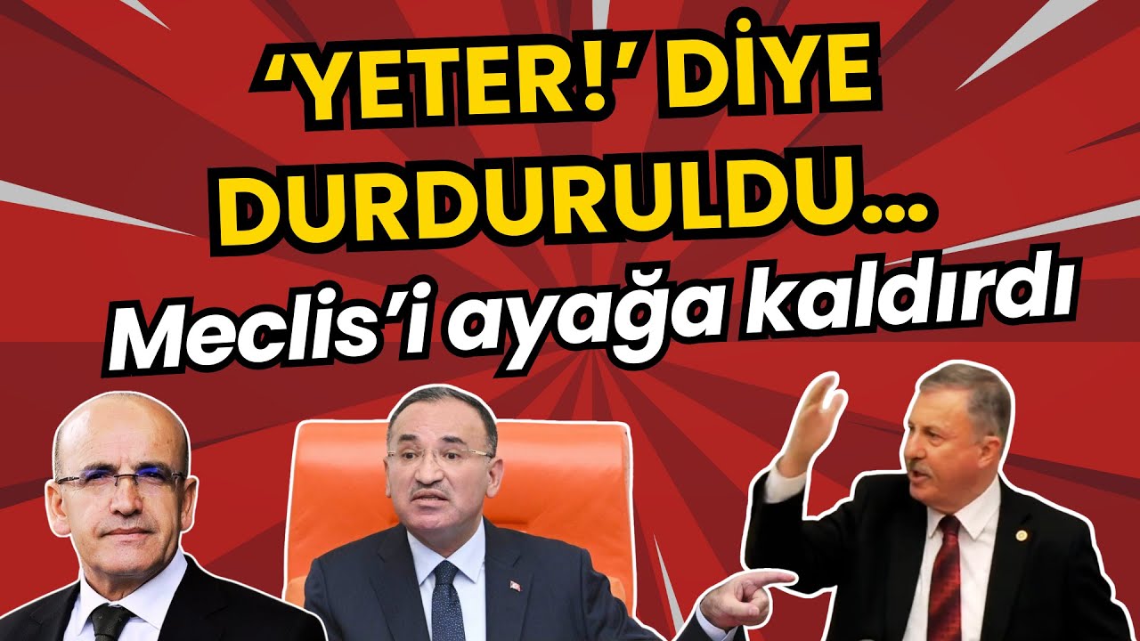 ‘Yeter!’ diye durduruldu… Selçuk Özdağ Meclis’i ayağa kaldırdı