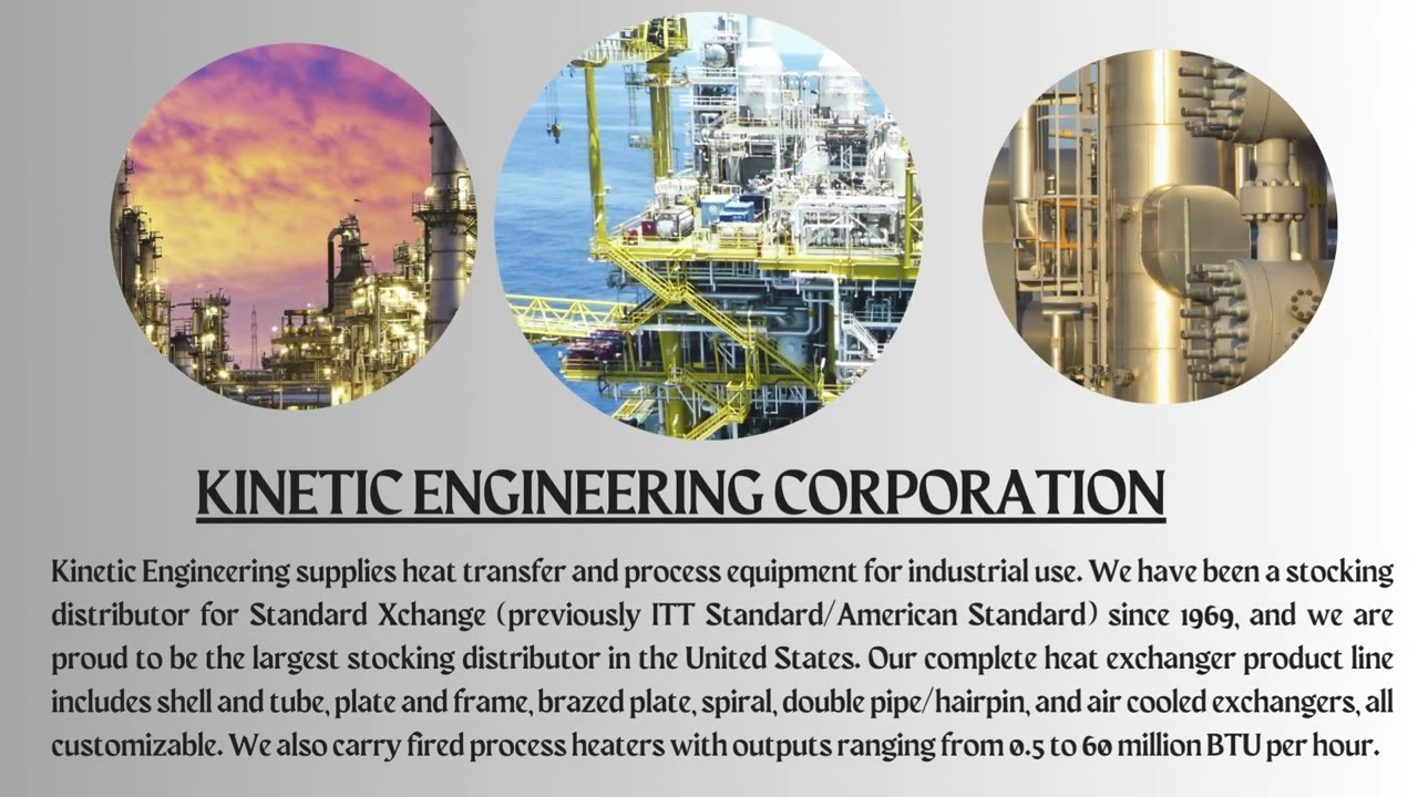 Industrial Heat Exchanger   Kinetic Engineering Corporation