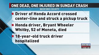 One Dead, One Injured in Bedford Crash