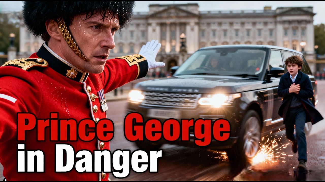 Prince George in Danger — Royal Guard Springs Into Action to Stop a Speeding Vehicle
