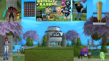 FusionFall RetroBution BirthDay Bash 3 Year Anniversary