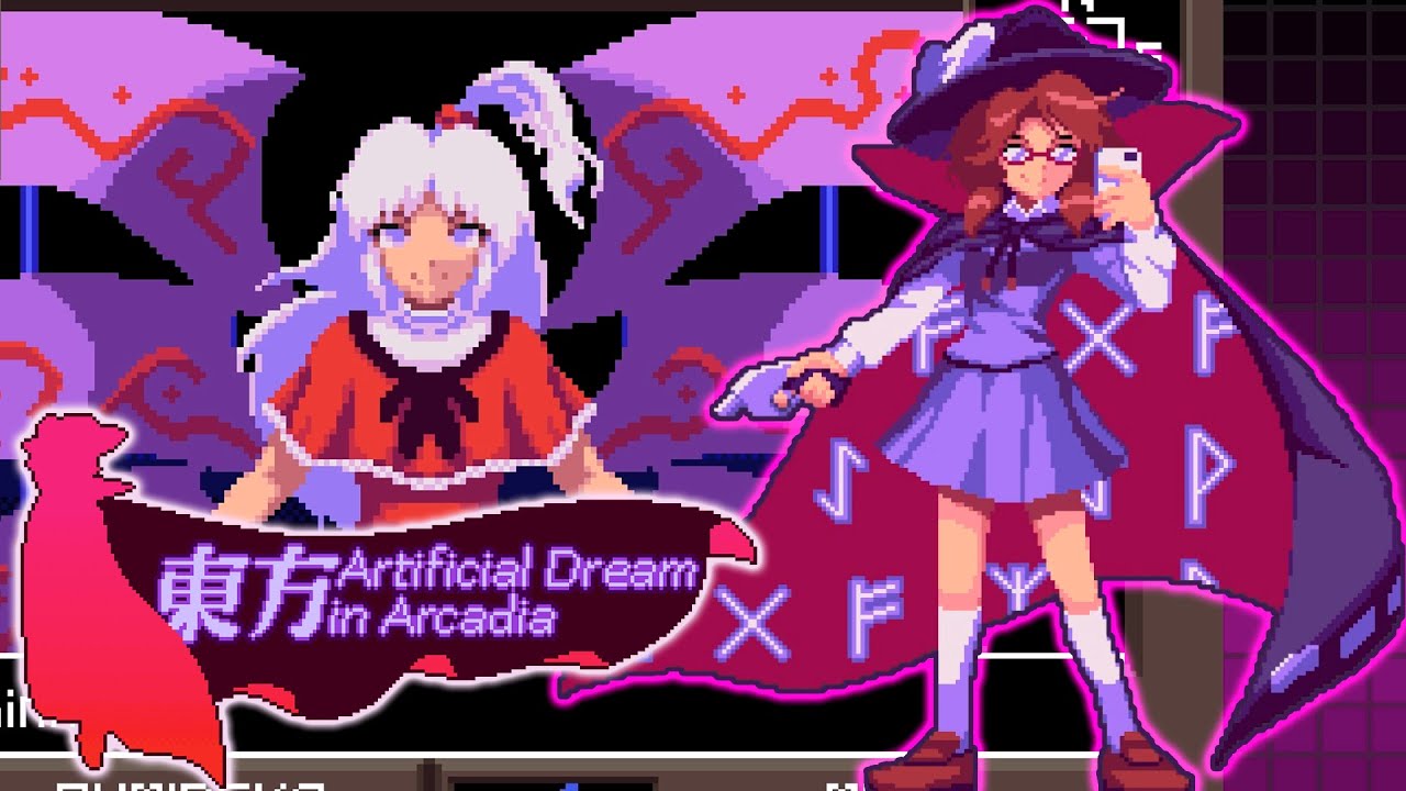 Touhou Artificial Dream in Arcadia | True Final Boss (Shinki) + Ending C