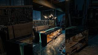 Building a Luxury $50,000 Marble & Epoxy River Bar | Ultimate Transformation