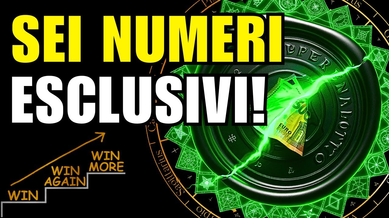 SUPERENALOTTO: La Sestina 'Esclusiva' che Nessuno GIOCHERÀ (Il Segreto dei 6 Numeri)