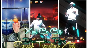 FREE FIRE NEW TREND VIDEO 🥵💋||ALIGHT MOTION EDIT🫣‼️||XML+CLIP+CC DESCRIPTION BOX 🐣👀
