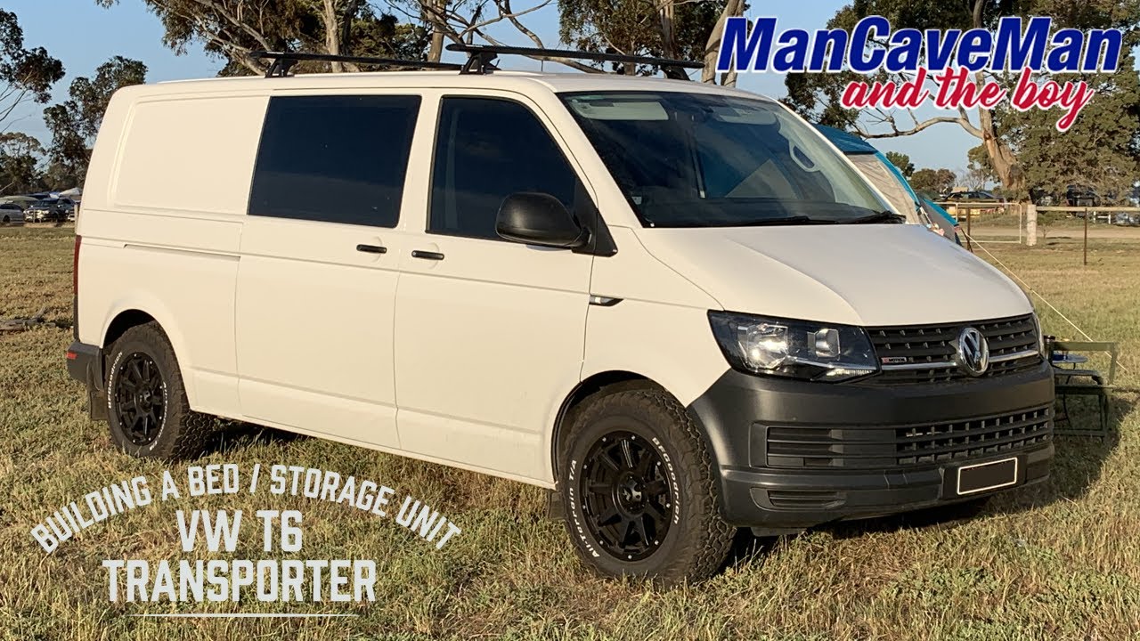 VW T6 TRANSPORTER BED BUILD YouTube