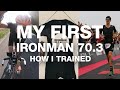 MY FIRST IRONMAN 70.3 Triathlon / HOW I TRAINED + GEAR as a beginner with no swimming background