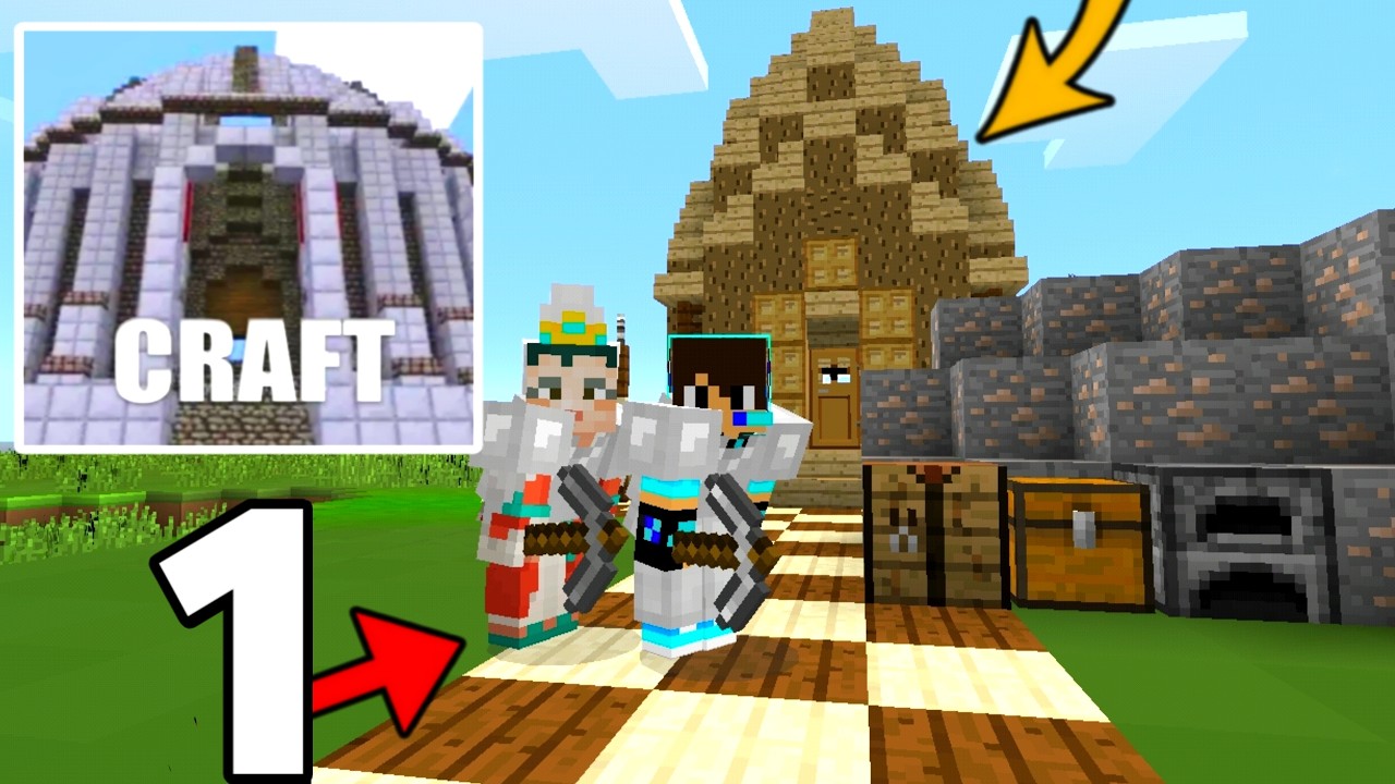 Multiplayer Survival Series In Minicraft | Minicraft Survival Walkthrough Episode 1