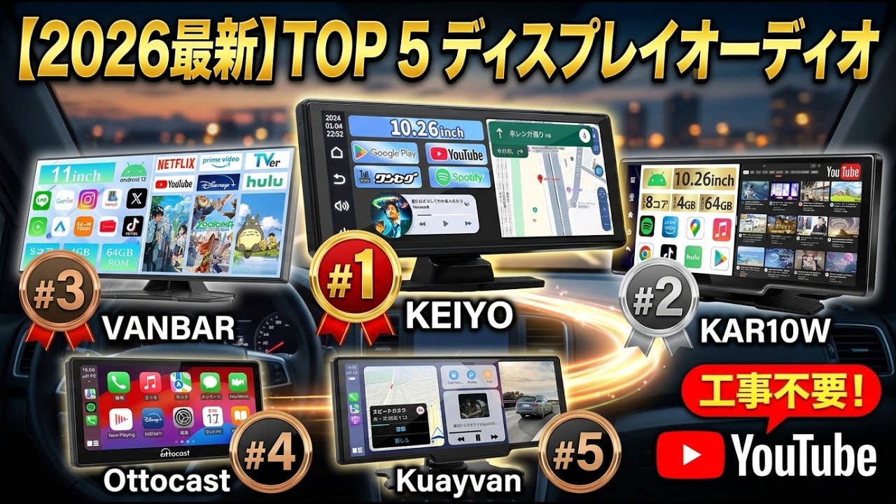 2026 Latest] Top 5 Portable Display Audio Recommendations | Watch