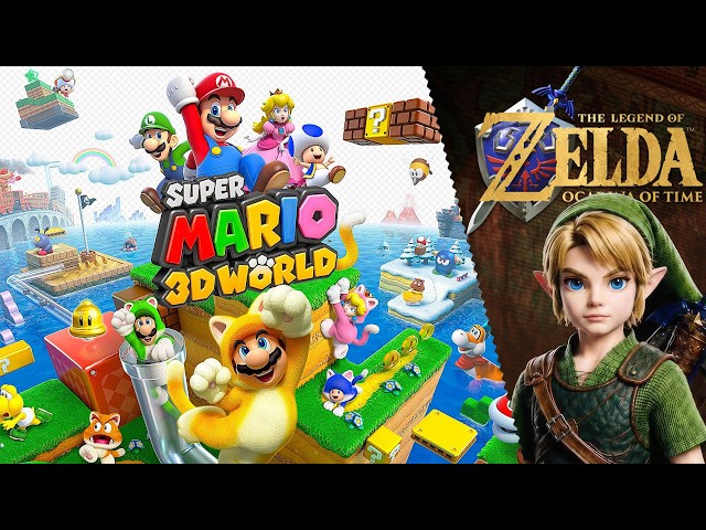 Super Mario 3D World + The Legends of Zelda Ocarina of Time - Full