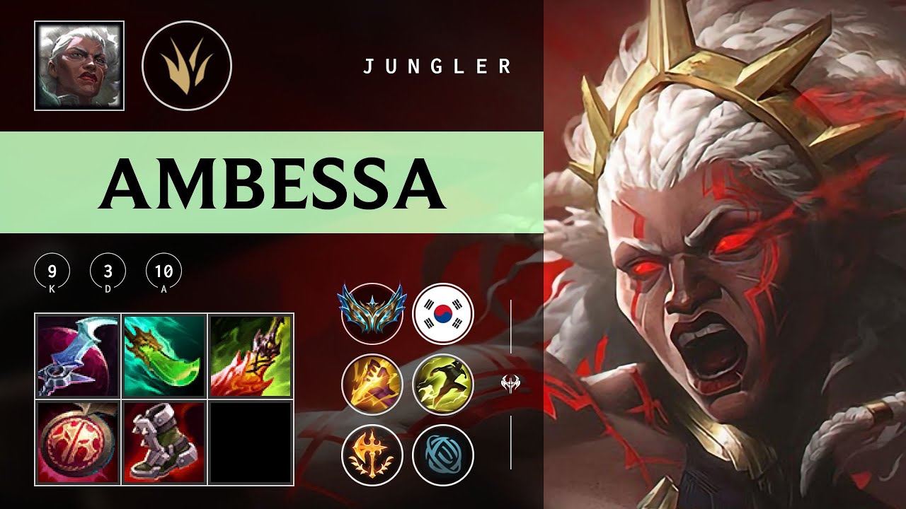 Ambessa Jungle vs Ekko - KR Challenger Patch 25.23
