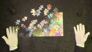 Solving a 60 Piece Disney Princess Puzzle  Relaxing Sounds | WhiteGlove ASMR screenshot 3