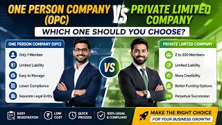 One Person Company (OPC) vs Private Limited Company – Which is the Better Choice for Your Business? Opc Vs Pvt Ltd Are You A Lone Wolf Or A Startup Pack Leader