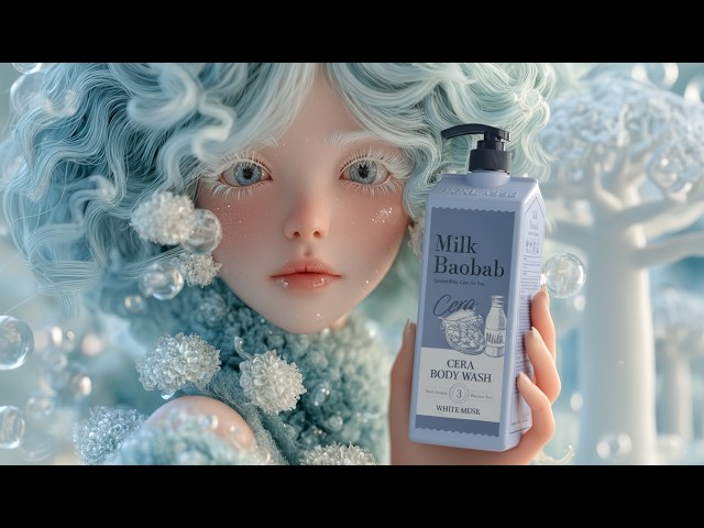 【Milk Baobab Collaboration】7 Fragrance Girls ✨ Bubble ASMR 🫧 Which scent is your favorite? #aiasmr