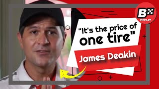 "It's the price of one tire, that's all" - James Deakin on BladeTV