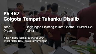 PS 487 Golgota Tempat Tuhanku Disalib