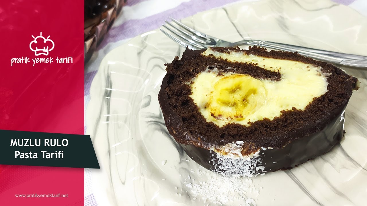 Pratik Muzlu Rulo Pasta Tarifi – Ganaj Nasıl Yapılır? Pandispanya Tarifi