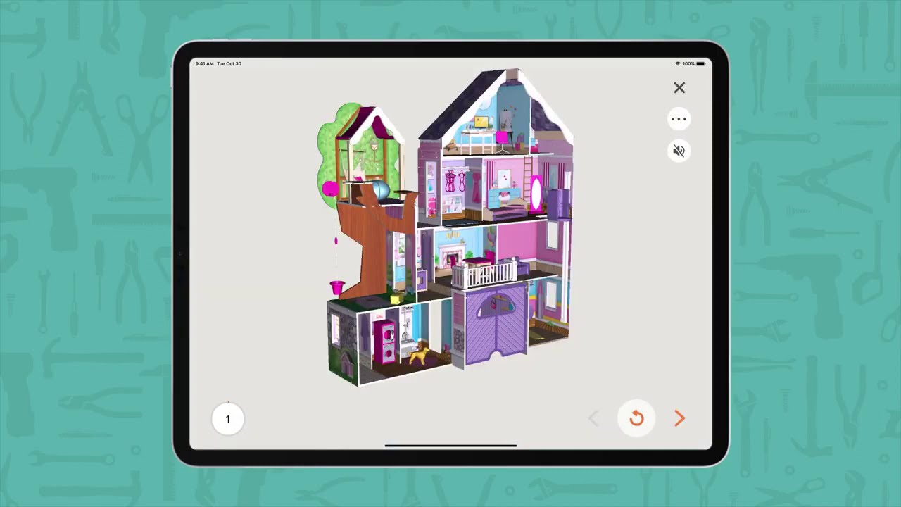 KidKraft Treehouse Retreat assembly instructions YouTube