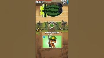 ZOMG vs 0-0-0 Sniper #shorts #bloonstd6